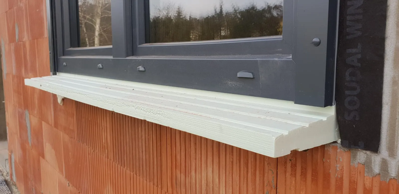 ciepły parapet styrodur pod okna pcv