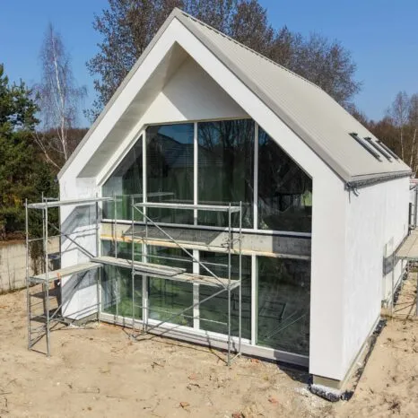 fintecnic okna drzwi AS75 duże przeszklenia